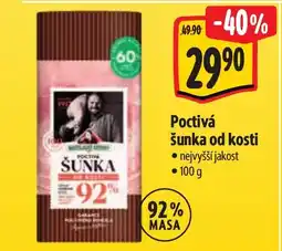 Albert Poctivá šunka od kosti nabídka