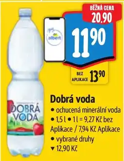 Albert Dobrá voda nabídka