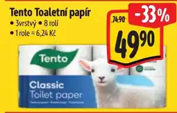 Albert Tento Toaletní papír nabídka