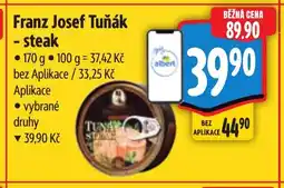 Albert Franz Josef Tuňák - steak nabídka