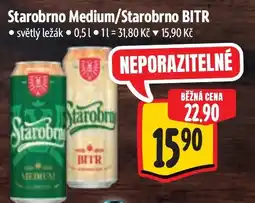 Albert Starobrno Medium/Starobrno BITR nabídka