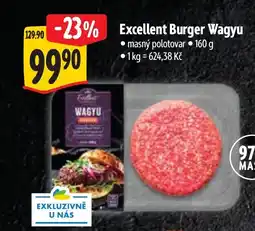 Albert Excellent Burger Wagyu nabídka