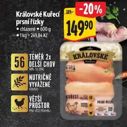 Albert Královské Kuřecí prsní řízky nabídka