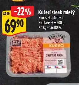 Albert Kuřecí steak mletý nabídka