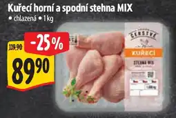 Albert Kuřecí horní a spodní stehna Mix nabídka