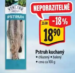 Albert Pstruh kuchaný nabídka