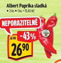 Albert Albert Paprika sladká nabídka
