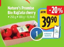 Albert Nature's Promise Bio Rajčata cherry nabídka
