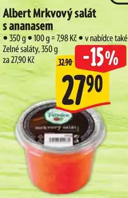 Albert Albert Mrkvový salát s ananasem nabídka