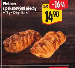 Albert Pletenec s pekanovými ořechy nabídka