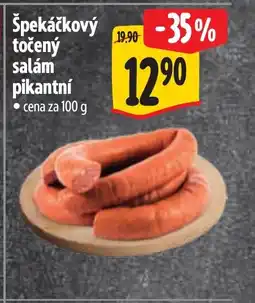 Albert Špekáčkový točený salám pikantni nabídka