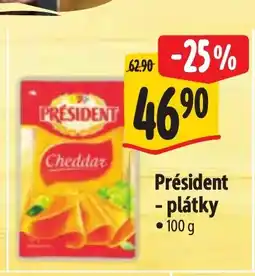 Albert Président - plátky nabídka