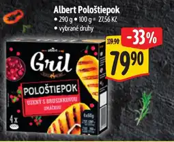 Albert Albert Pološtiepok nabídka