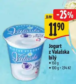 Albert Jogurt z Valašska bily nabídka