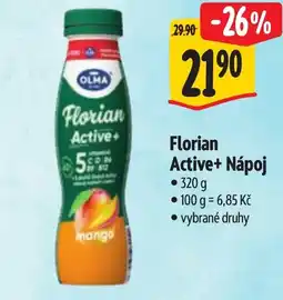 Albert OLMA Florian Active+ Nápoj nabídka