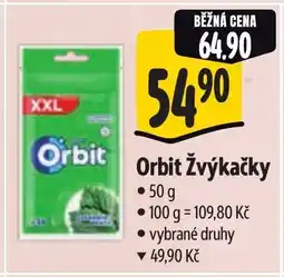 Albert Orbit Žvýkačky nabídka