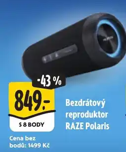 Albert Bezdrátový reproduktor RAZE Polaris nabídka