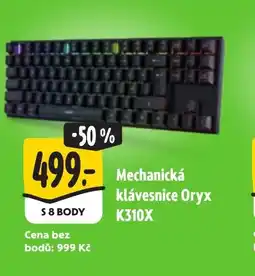 Albert Mechanická klávesnice Oryx K310X nabídka