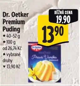 Albert Dr. Oetker Premium Puding nabídka