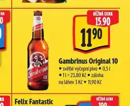 Albert Pivo gambrinus originál 10 nabídka