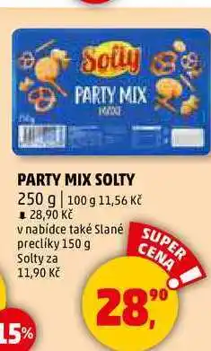 Penny Market PARTY MIX SOLTY, 250 g nabídka