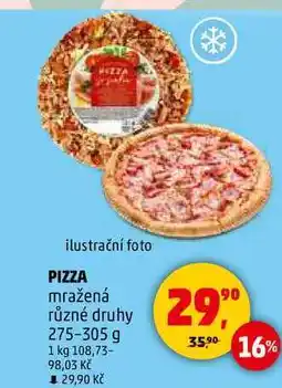 Penny Market PIZZA mražená různé druhy, 275-305 g nabídka