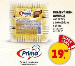 Penny Market MRAŽENÝ KRÉM LAMBADA vanilkový a čokoládový, 615 ml nabídka