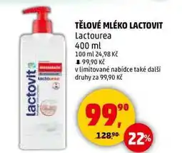 Penny Market TĚLOVÉ MLÉKO LACTOVIT Lactourea, 400 ml nabídka