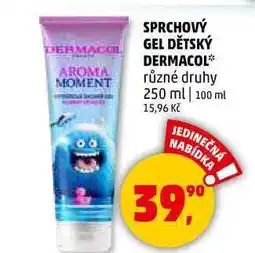 Penny Market SPRCHOVÝ GEL DĚTSKÝ DERMACOL různé druhy, 250 ml nabídka