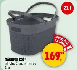 Penny Market NÁKUPNÍ KOŠ plastový, různé barvy, 1 ks nabídka