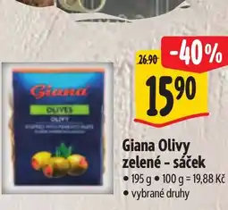 Albert Giana Olivy zelené - sáček nabídka