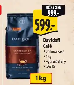 Albert Davidoff Café nabídka