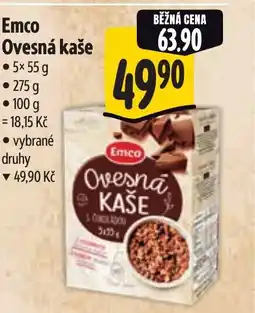 Albert Emco Ovesná kaše nabídka
