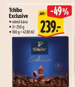 Albert Tchibo Exclusive • mletá káva nabídka