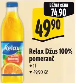 Albert Relax Džus 100% pomeranč nabídka