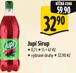 Albert Jupí Sirup nabídka