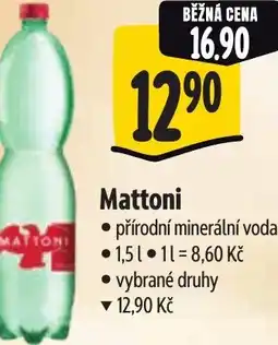 Albert Mattoni nabídka