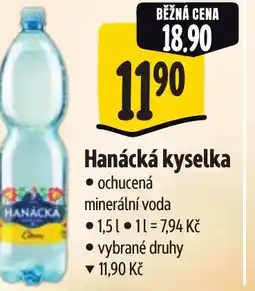 Albert Hanácká kyselka nabídka