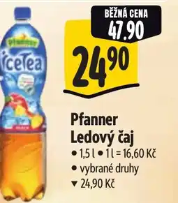 Albert Pfanner Ledový čaj nabídka
