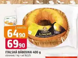 Trefa ITALSKÁ BÁBOVKA 400 g citronová nabídka