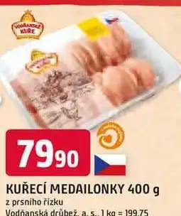 Trefa KUŘECÍ MEDAILONKY 400 g z prsního řízku nabídka