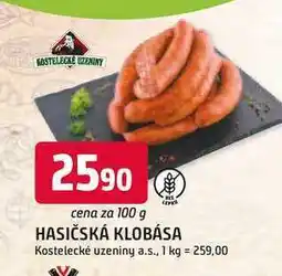 Trefa HASIČSKÁ KLOBÁSA 100g nabídka