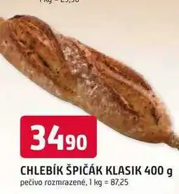 Trefa CHLEBÍK ŠPIČÁK KLASIK 400 g nabídka