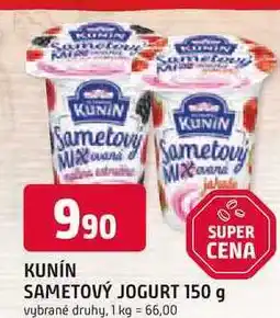 Trefa KUNIN SAMETOVÝ JOGURT 150 g nabídka