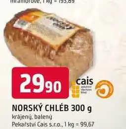 Trefa NORSKÝ CHLÉB 300 g nabídka