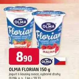 Trefa OLMA FLORIAN 150 g jogurt s kousky ovoce nabídka