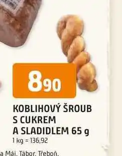 Trefa KOBLIHOVÝ ŠROUB S CUKREM A SLADIDLEM 65 g nabídka