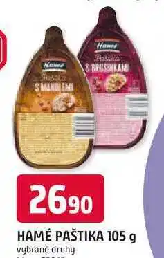 Trefa HAMÉ PAŠTIKA 105 g vybrané druhy nabídka