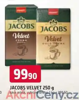 Trefa JACOBS VELVET 250 g káva mletá nabídka