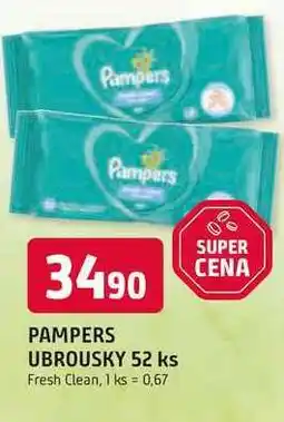 Trefa PAMPERS UBROUSKY 52 ks nabídka